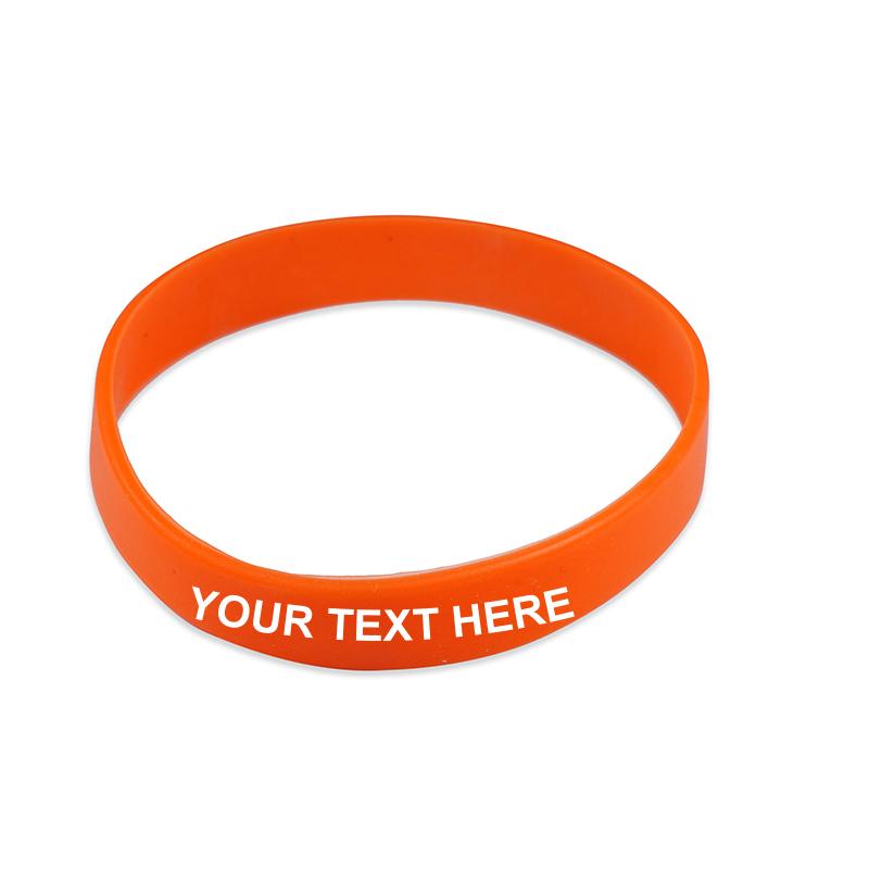 Wrist band with Logo - Orange